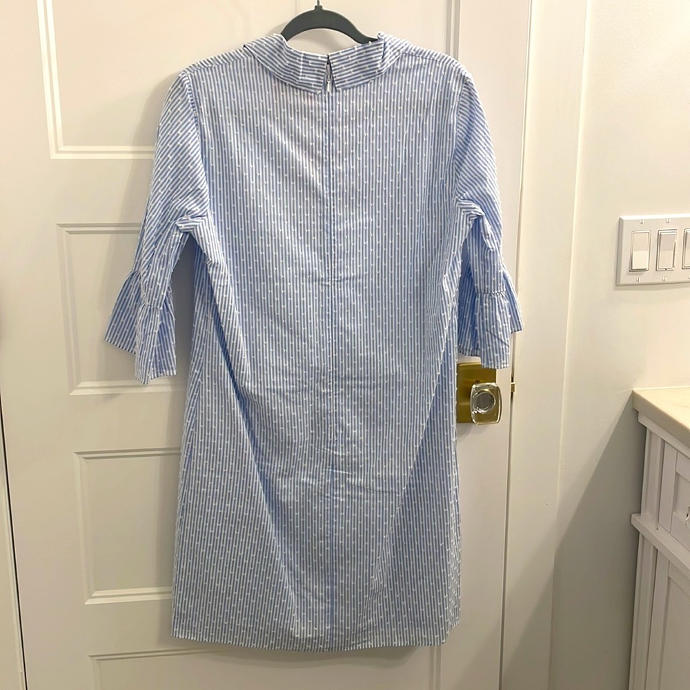 Lilly Pulitzer blue and white striped Ginger dress, NWT - Picture 3 of 3